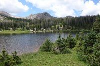 rawah wilderness lake second day camp site